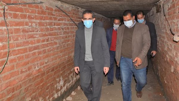 جانب من متابعة محافظ