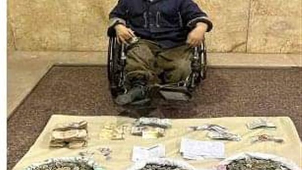 المتهم والمضبوطات