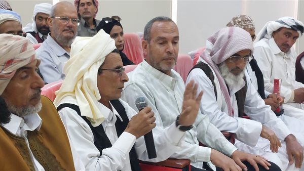 جانب من القاء