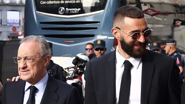 كريم بنزيما ورئيس