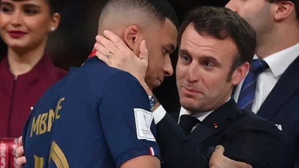 ماكرون ومبابي