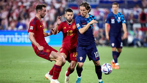 كرواتيا ضد إسبانيا