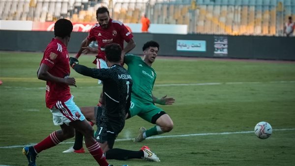 جانب من مباراة الاهلي