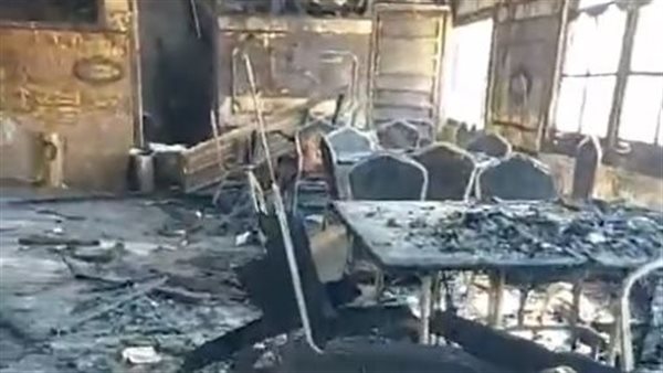 صورة من الحريق 