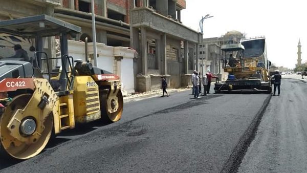  رصف طريق قرية الشلودي