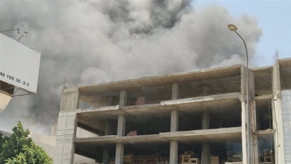 صورة من الحريق