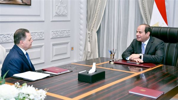 الرئيس السيسي يجتمع