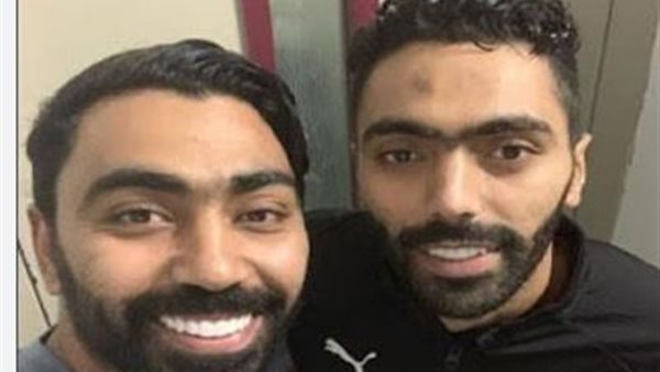 حسين الشحات وشقيقه