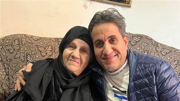 احمد شيبة ووالدته