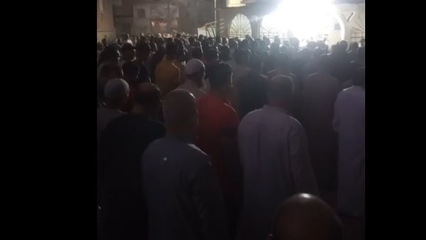 صورة من الجنازة