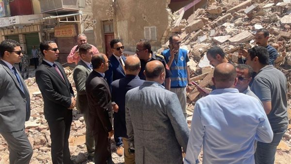 جانب من معاينة النيابة