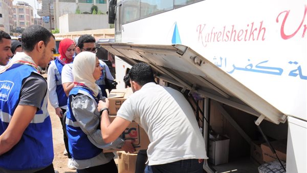 جانب من القافلة 