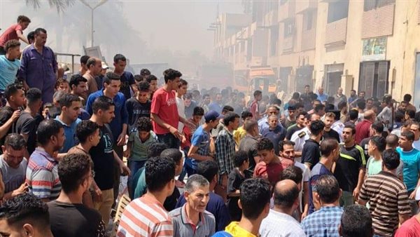 صورة من الحريق 