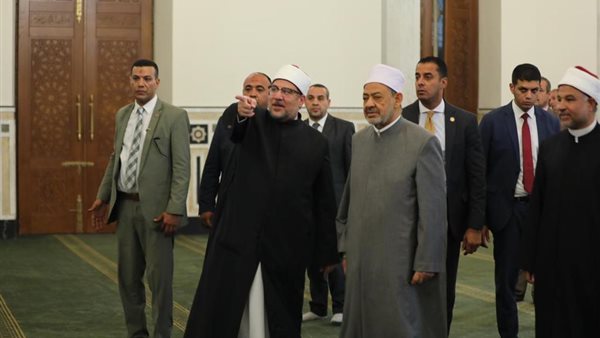 زيارة وزير الأوقاف