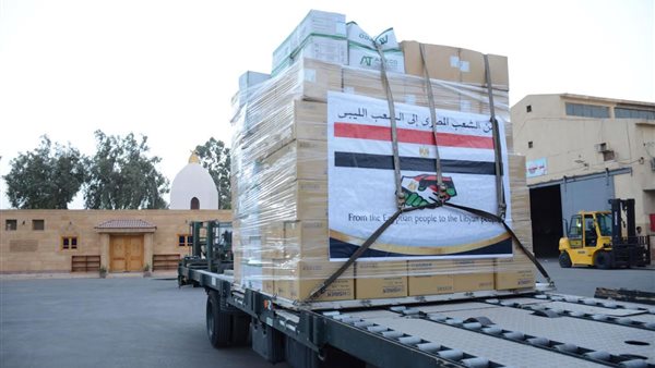 المساعدات المصرية