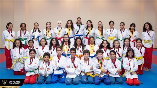 لاعبو التايكوندو