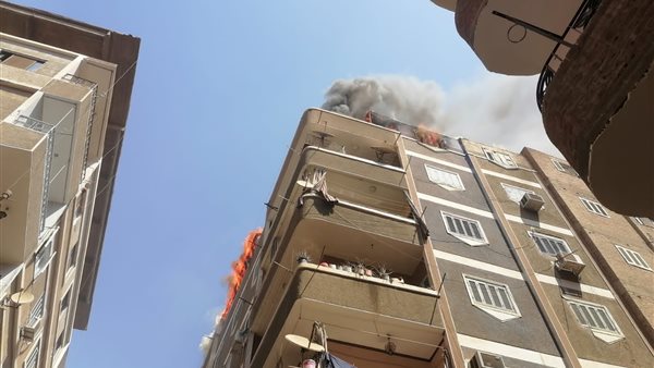 صورة من الحريق