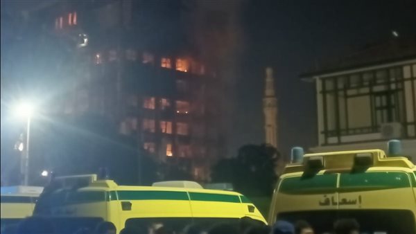 حريق بمديرية أمن