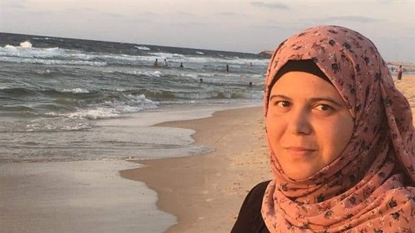 الشهيدة المصرية بغزة