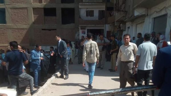 حريق محدود في محكمة