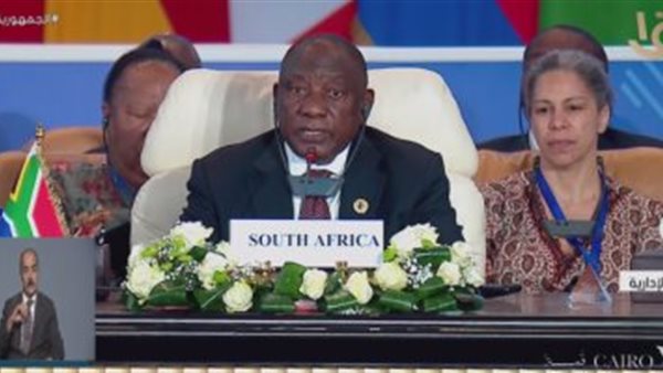 الرئيس  سيريل رامافوزا