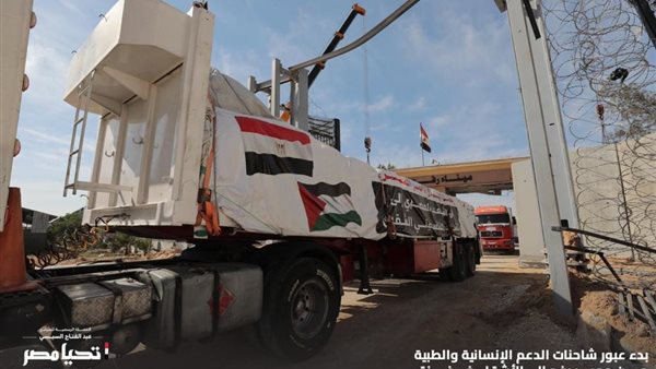 المساعدات المصرية