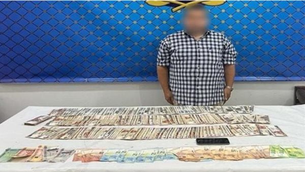 المتهم والمضبوطات