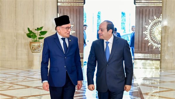 السيسي وأنور إبراهيم