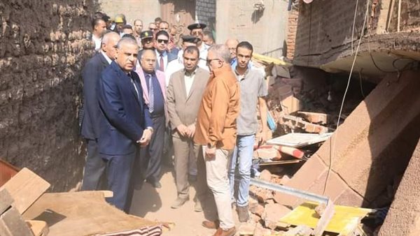 انهيار عقار بسوهاج