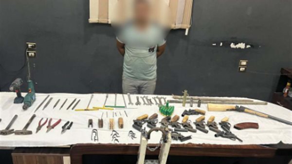 المتهم والمضبوطات