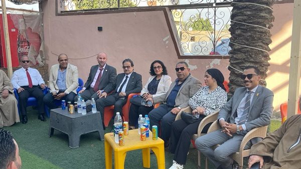 جانب من لقاء فريد