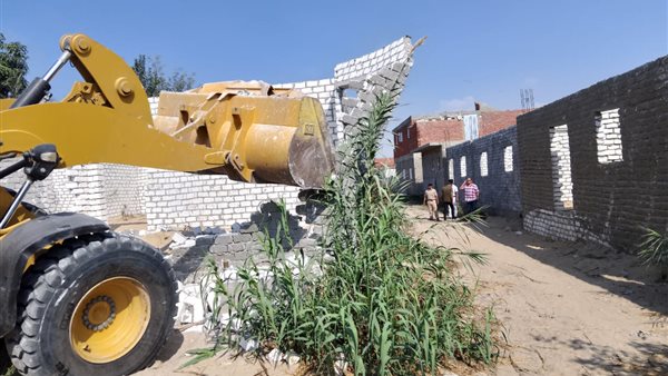 جانب من ازالة التعديات