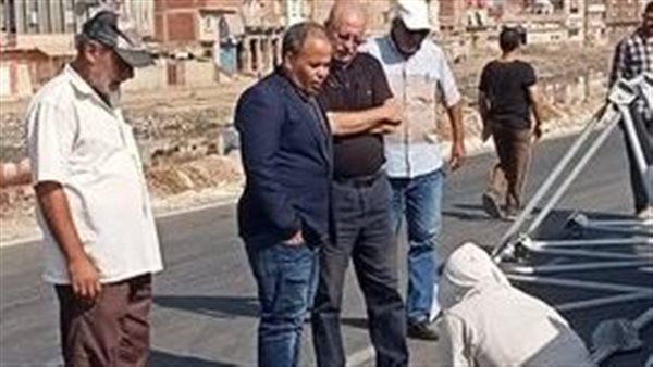 جانب من أعمال التركيب