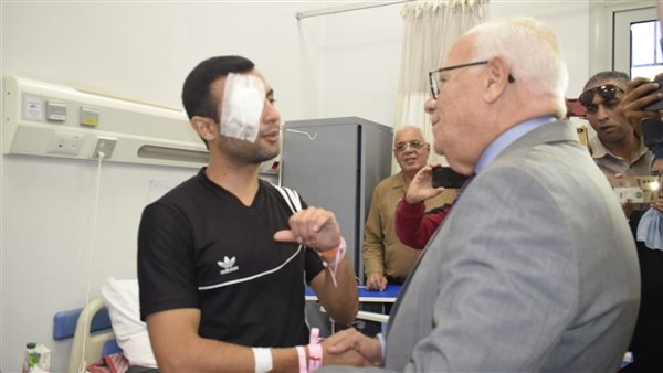 محافظ بورسعيد خلال