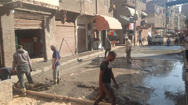 جانب من أعمال التطوير