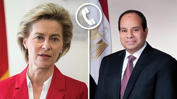 السيسي ورئيسة المفوضية