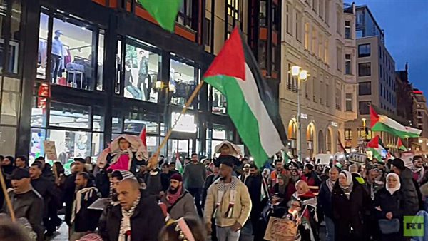 مظاهرة حاشدة في برلين