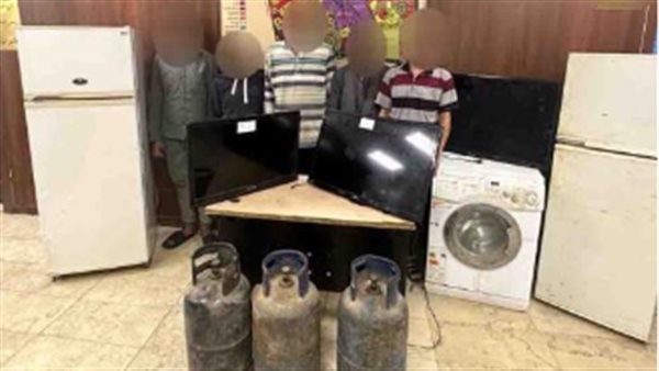 المتهمين والمضبوطات