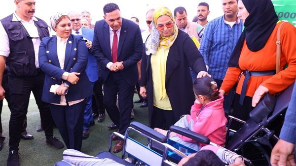  وزيرة التضامن الاجتماعي