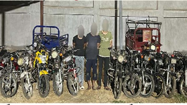 المتهمين والمضبوطات