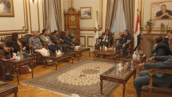 جانب من زيارة زهران