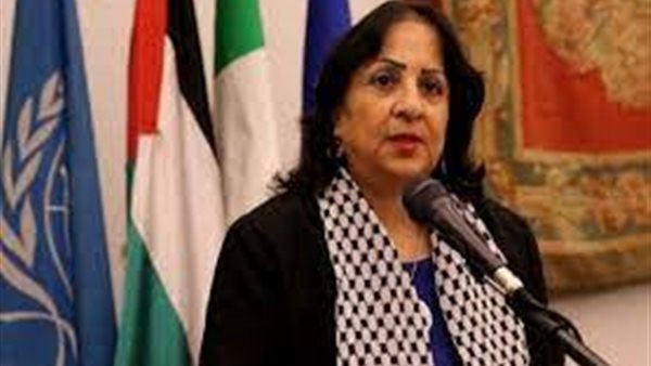 وزيرة الصحة الفلسطينية