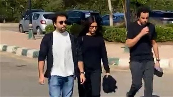 شريف رمزي وزوجته