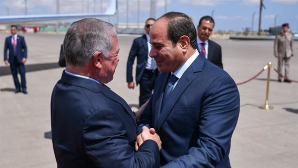 الرئيس السيسي والعاهل