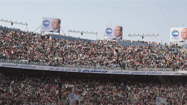 توافد شعبى وجماهيرى