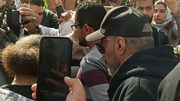 صورة من الجنازة