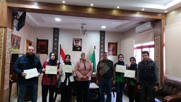 جانب من التكريم 