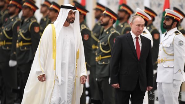 بن زايد وبوتين اليوم