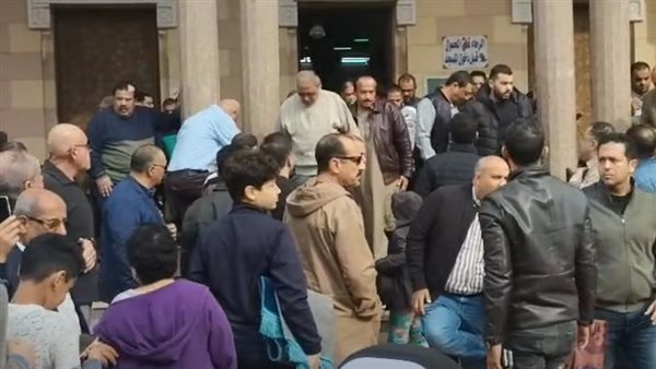 صورة من الجنازة