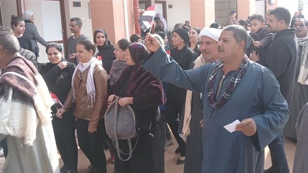 صورة لمشاركة المصريين